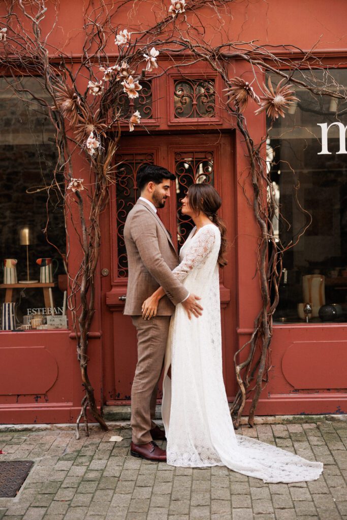 Post-wedding session in Bayonne, French Basque Country
