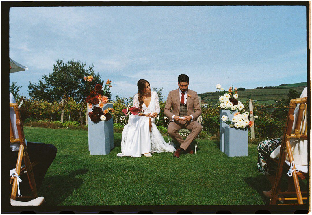 fotografía de boda en analógico