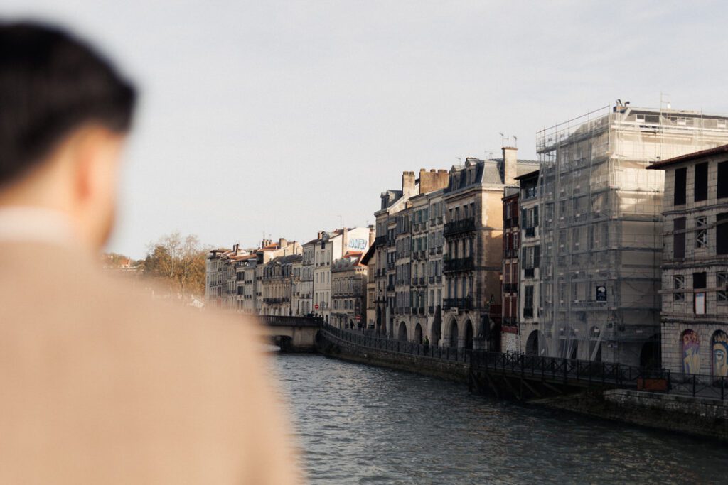 Post-wedding session in Bayonne, French Basque Country
